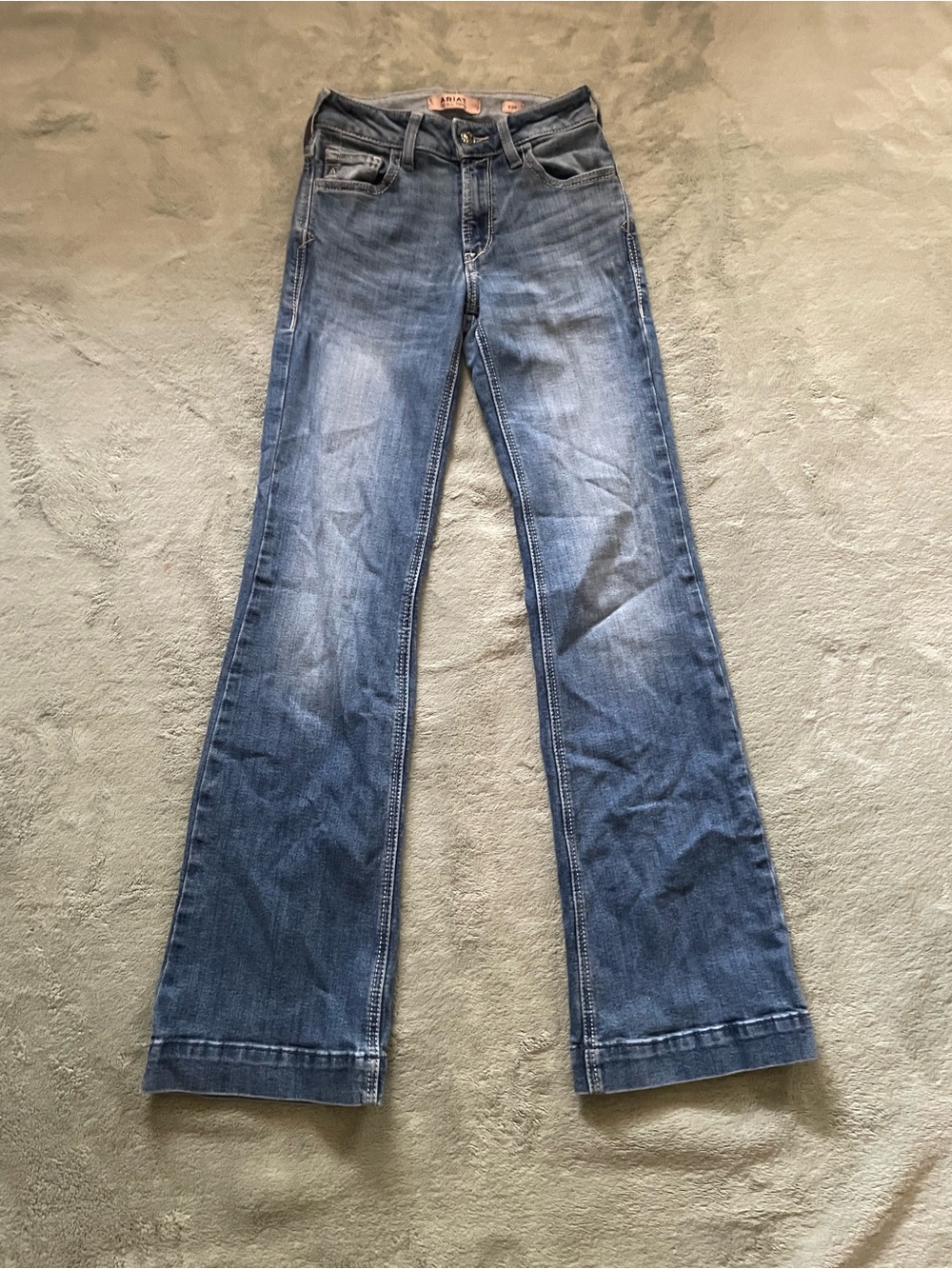Women's Blue Flared Jeans